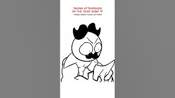 Class Attendance 😅 (Animation Meme) Anim: @bavidanimation0  #shorts