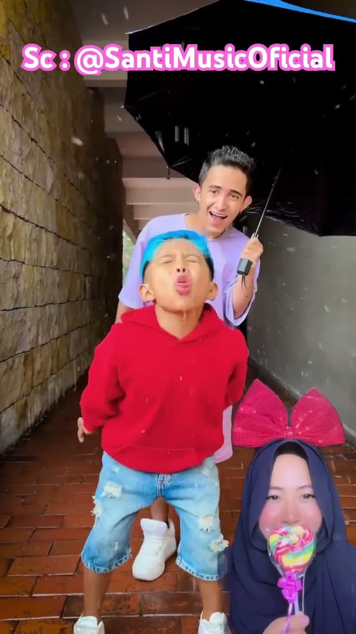 AIR ITU TERNYATA BERASAL DARI GORILA ⁉️? @SantiMusicOficial #shorts #funny #dubbing