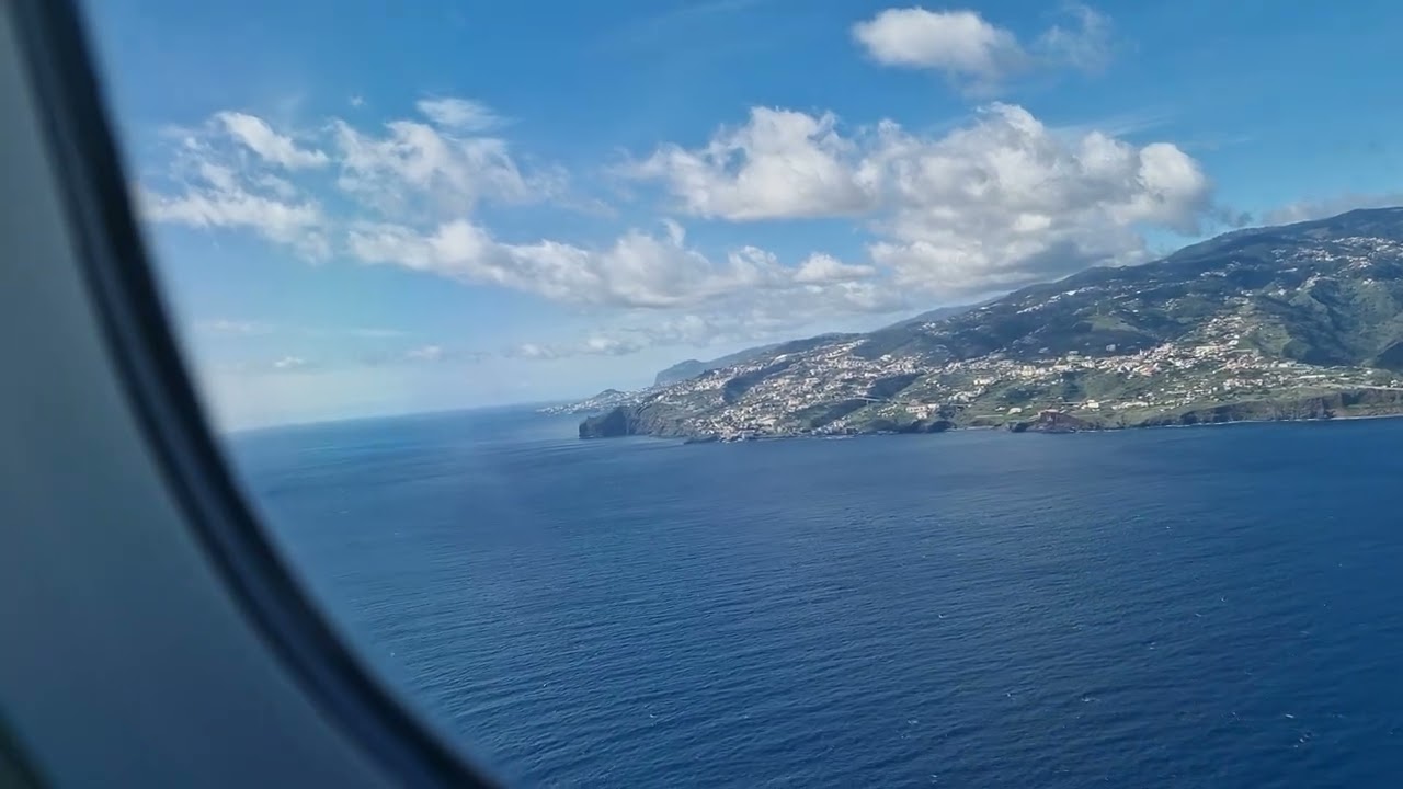 Landanflug auf Madeira im Januar 2026