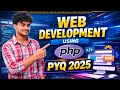Previous year question 2025 Web Development using PHP