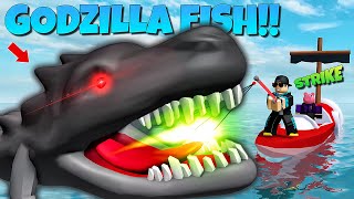 GIANT!! Get the Most Expensive Rod & Fish for the Super Rare GODZILLA 🐟🦖🐟 || Go Fishing Indonesia screenshot 5