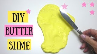 DIY Butter Slime - How to Make Butter Slime