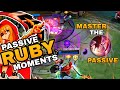 HOW TO USE PASSIVE RUBY SKILL THE RIGHT WAY | RUBY MONTAGE | ikanji | MOBILE LEGENDS