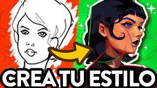 ⚡How to design your OWN DRAWING STYLE * & AVOID THESE MISTAKES! *