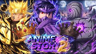 Evo Sasuke & Naruto Six Path + Spiral Zetsu Showcase in Anime Story 2 Roblox