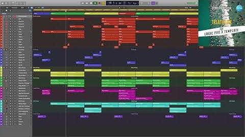Logic Pro X Template Triathlon ( Pop ) #logicproxtemplate #logicprox #logicpro