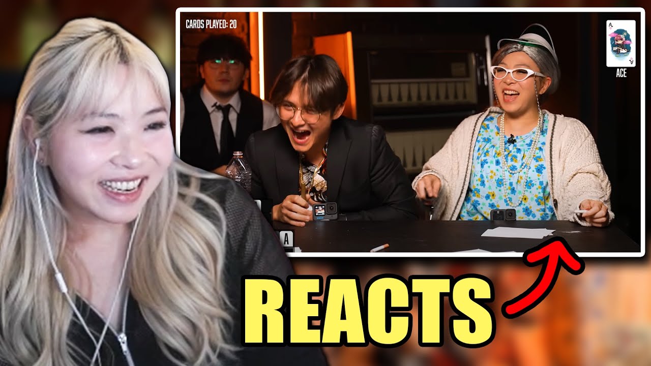 Yvonne REACTS to OfflineTV Plays Liar's Bar In Real Life