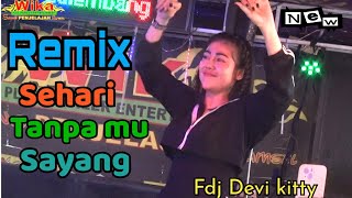 NEW OT WIKA REMIX   DJ SEHARI TANPA MU SAYANG FDJ DEVI KITTY &  KDJ DEN BOYE