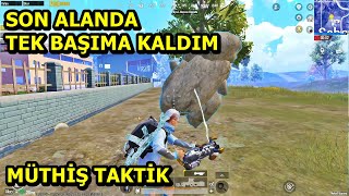 SON ALANDA TEK BAŞIMA KALDIM ! MÜTHİŞ MAÇ PUBG MOBİLE