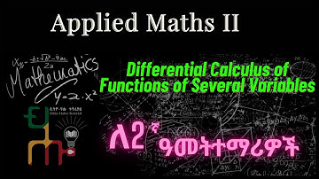 Applied Maths II Part I