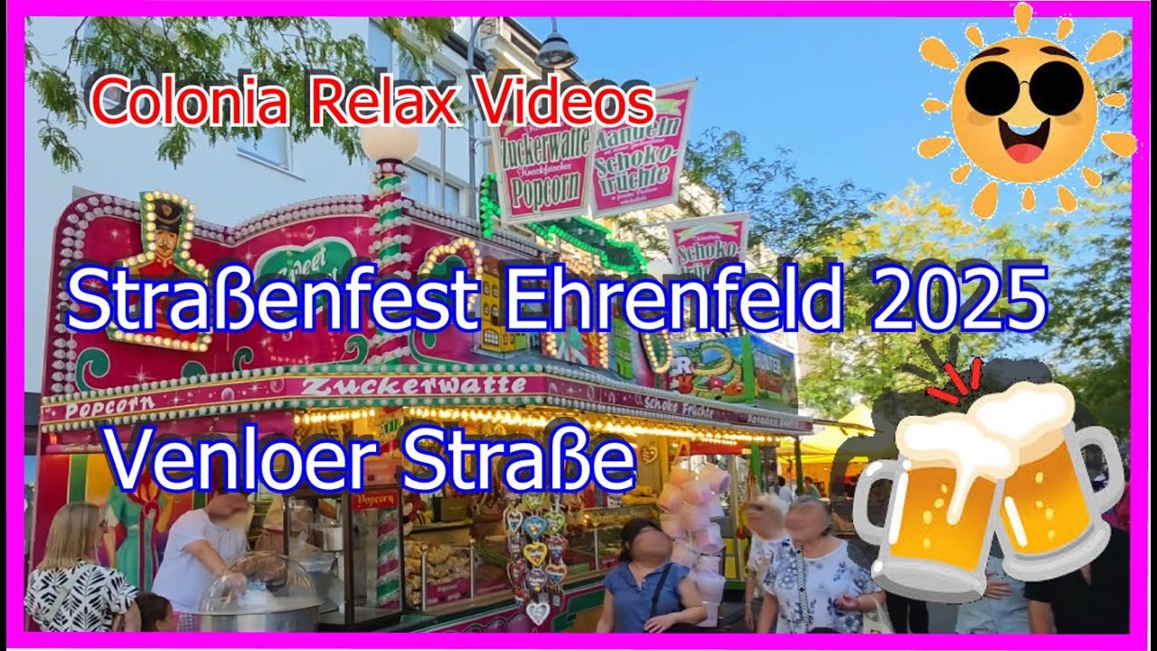 Festmile & Straßenfest in Köln - Ehrenfeld auf der Venloer Straße