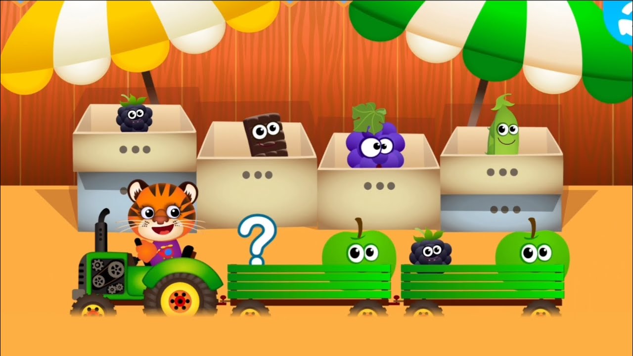 Funny Food 🫑🥕🥔🍅🍠🥒 For Kids || Kids video 