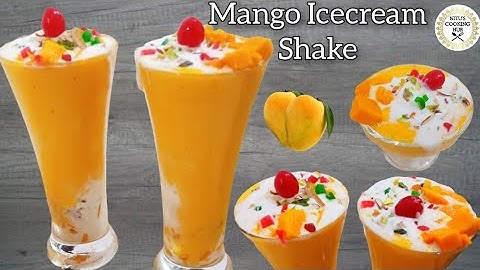 Mango Ice cream Shake | Mango Smoothie | Milkshake Recipe | Mango Shake | Mango Mastani
