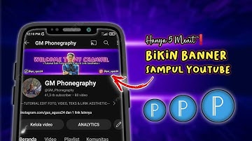 Cara Membuat Banner Sampul YouTube Di Android Dengan Aplikasi PixelLab