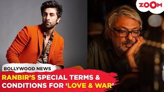 Ranbir Kapoor REVEALS details about making a specific contract for SLB’s ‘Love & War