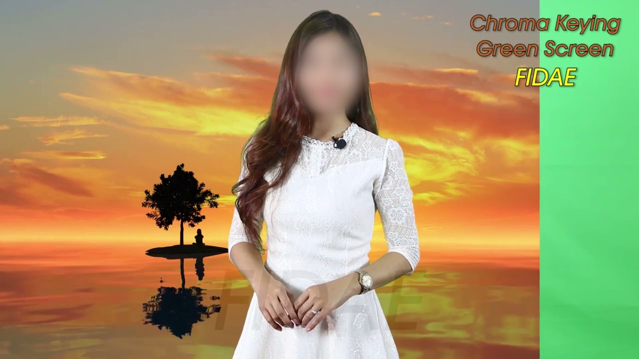 remove the green screen from your video - Chroma Keying