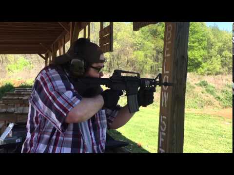AR Binary trigger test apx 600RMP