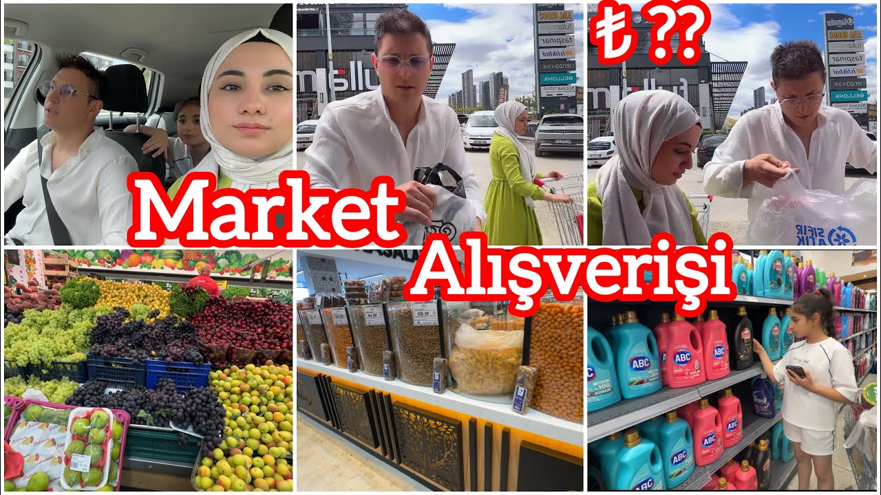 Aylık Market Alışverişi 🛒 | Güncel Fiyatlarla Detaylı Tur | 2025