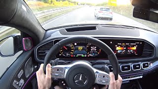 2021 Mercedes-AMG GLE 63S Coupe - short test drive | POV