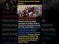 US Border Crisis Explodes: Record Illegal Crossings Shock America 🇺🇸#breakingnews #usnews #usiran