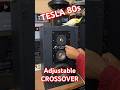 Vintage Unique Adjustable CROSSOVER TESLA SPEAKERS BOOKSHELF SPEAKER BOX BASS ARN 6604 Sound Test