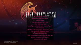 the FINAL final fantasy stream... r we gonna kill god? yeah probably (again) is everyone gonna live happily ever after yeah probably lol XD