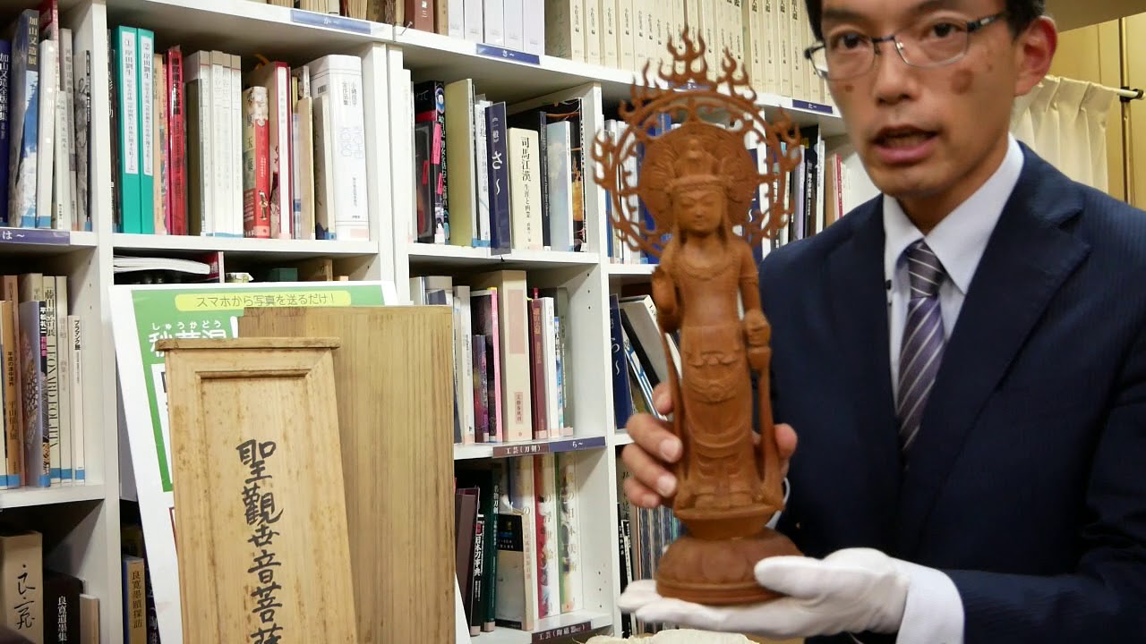 木彫 彫刻 買取強化】澤田政廣の観音像を高く買います！【絵画骨董買取