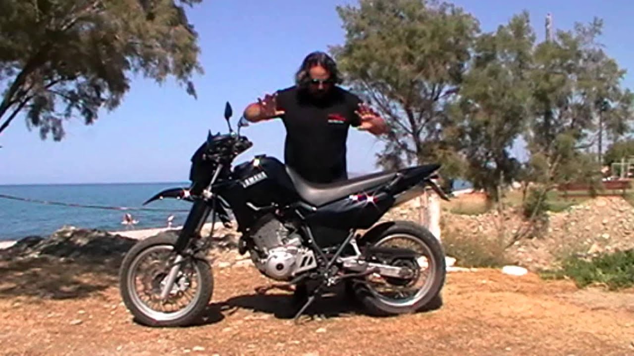 Yamaha Xt 600e Kokkina Fegaria Test Youtube