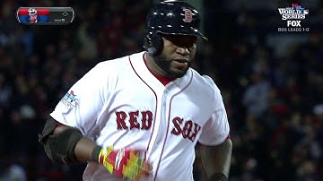 Papi puts Red Sox up with two-run homer