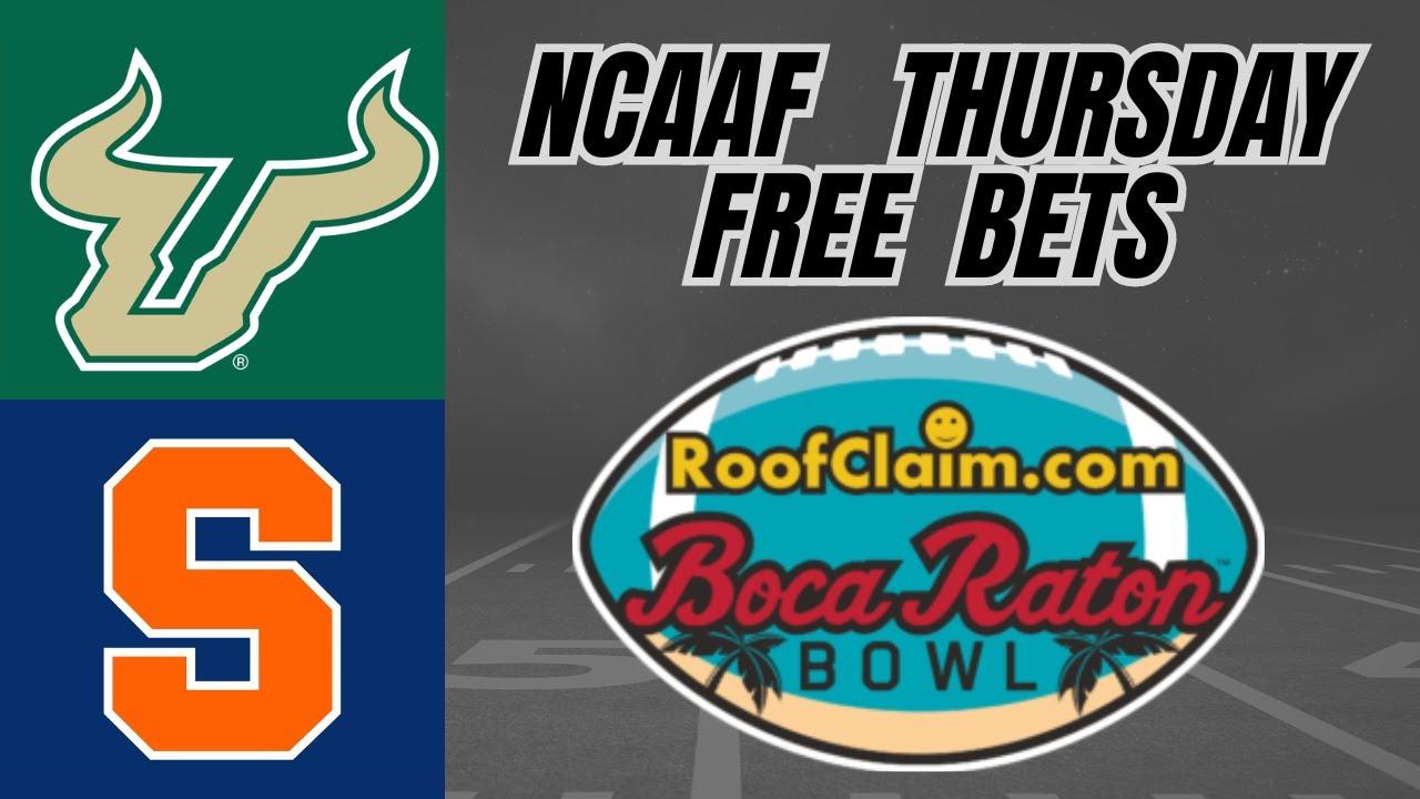 South Florida vs Syracuse Thursday 12/21/23 NCAAF Picks and