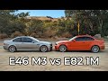 2006 BMW M3 vs 2011 BMW 1M - Head to Head Review!