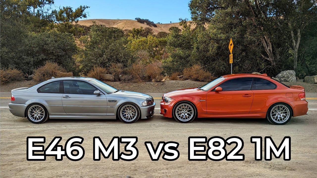 2006 BMW M3 vs 2011 BMW 1M - Head to Head Review! - YouTube