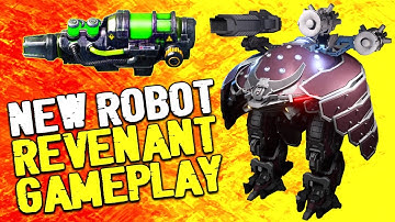 War Robots New Robot REVENANT Next Best Brawler? Test Server Gameplay WR
