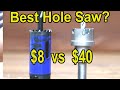 Best Hole Saw Brand? Let's find out! DeWalt, Milwaukee, Irwin, Bosch, Lenox, Diablo, Bosch