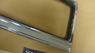 92 Cadillac Fleetwood Brougham Left  Chrome Headlight Bezel Oem 57 Cadillac Chrome Headlight Bezel Trim 1466084