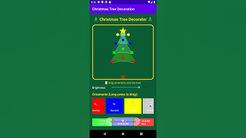 Christmas Tree Decorator (Free Android App for Kids) by Alexander Andrew Wood #androidapp #android