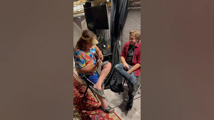 Upside down and backwards guitar battle! Eric Stec...