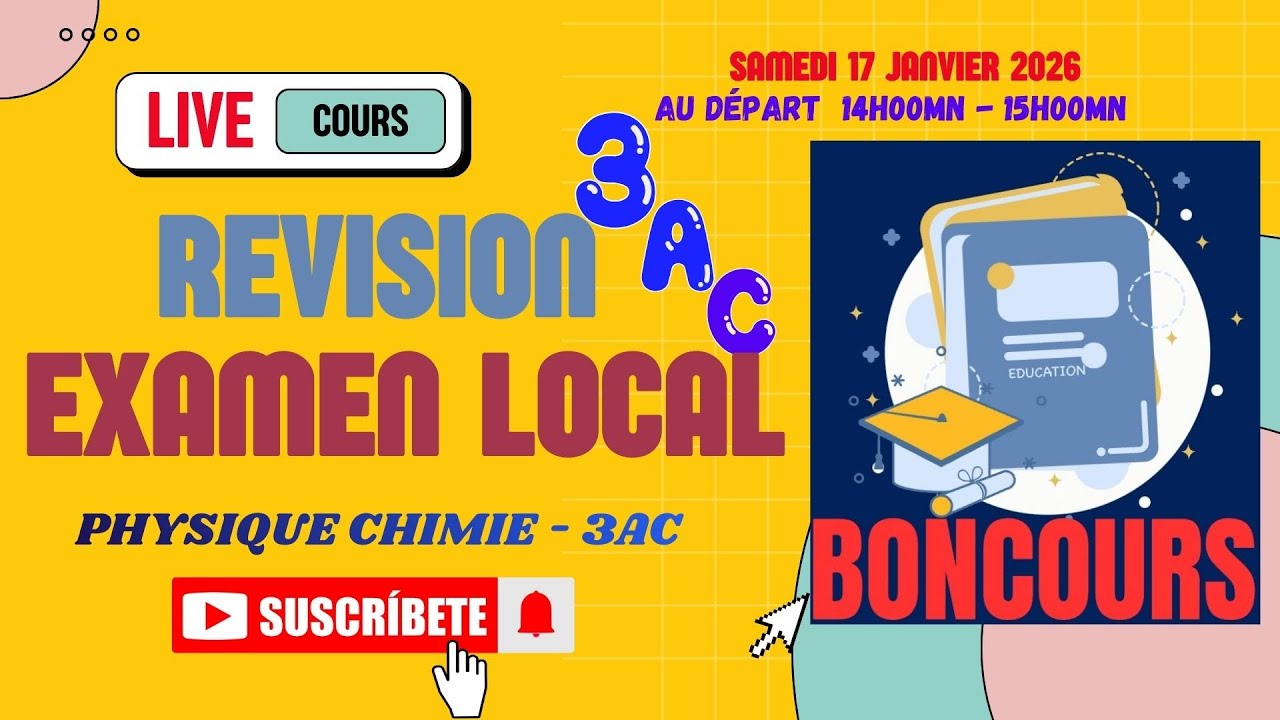 Correction examen local en physique chimie 2025 3AC Biof