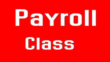 7.02 Payroll Class | Starting Out With Java