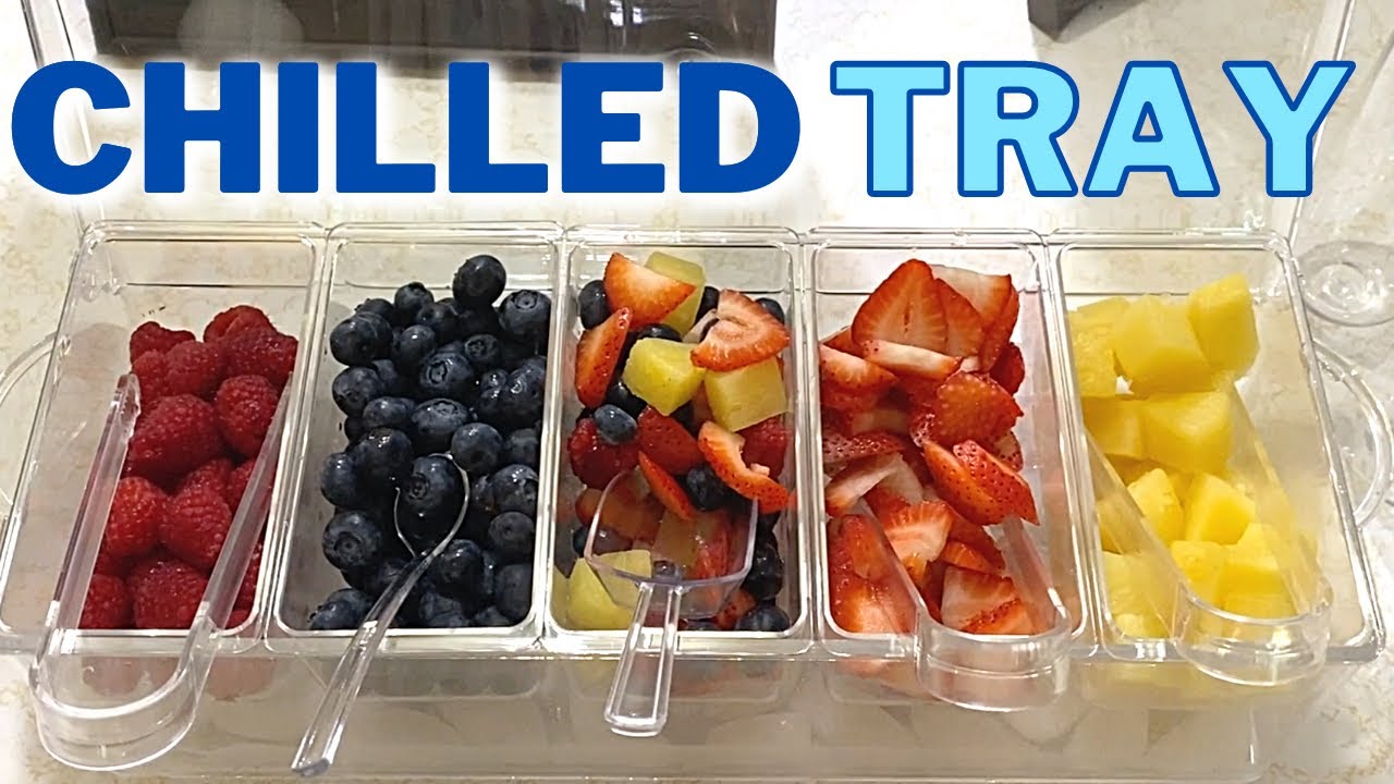 Chilled Food & Condiment Serving Tray Review (IS IT A MUST BUY?)