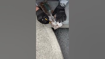 The process of installing paving blocks in the playground is easy and fast #construction #shorts