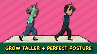 20 Min Kids Workout: Grow Taller + Perfect Posture!