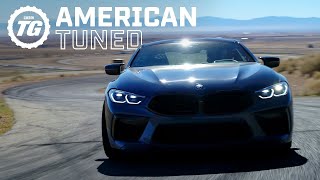 Driving A BMW M8 Competition Tuned By Steve Dinan | American Tuned ft. Rob Dahm | BBC Studios