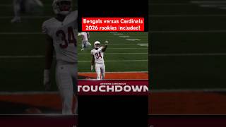 Bengals versus Cardinals 2026