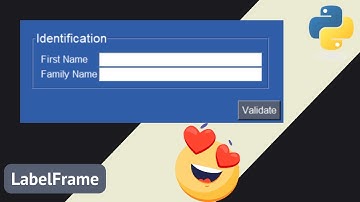 TKINTER how to use LabelFrame ?