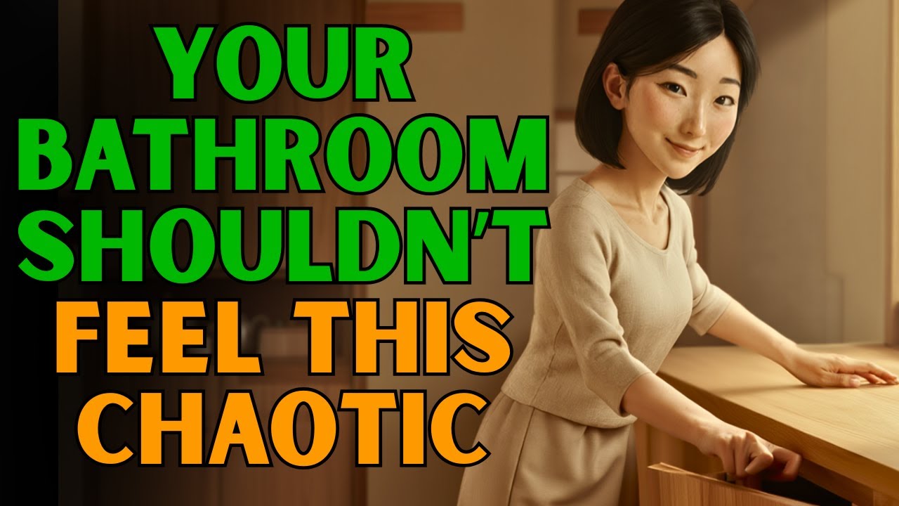 9 JAPANESE SECRETS TO CLEAN YOUR BATHROOM AND CALM YOUR MIND | JAPANESE MINIMALISM