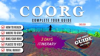 Coorg Tour Guide  Az  Tourist Places  Things To Do In Madikeri  3 Day Itinerary