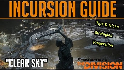The Division: Incursion Guide for 