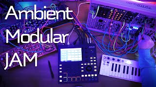 Mpc One Dark Ambient Modular Jam With Live Vocals - March 19Th 2020 - Tefty Meems