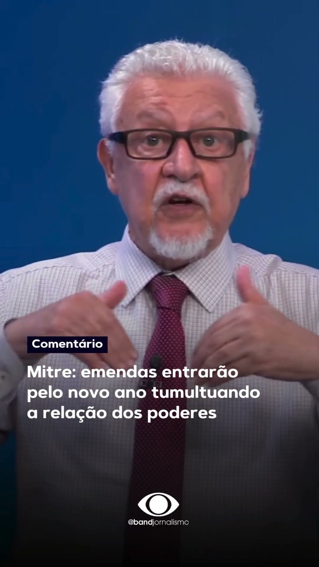 Mitre: emendas entrarão pelo novo ano tumultuando a relação dos poderes #shorts